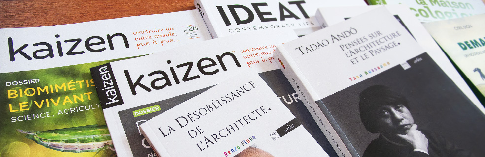 Photo Magazines, livres sur l'habitat, l'environnement et l'écologie - Laurent CROUZET
